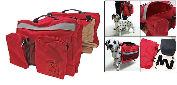 Multifunctional Saddle Bag Backpack for Dog Pet Camping Hiking