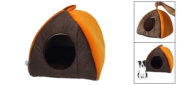 Collapsible Pet Cat Dog House Bed Supplies Provides Stylish Shelter