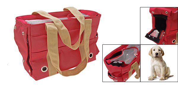 Carry Travel Carrier Tote Carrying Bag for Pet Dog with Ventilation Meshes