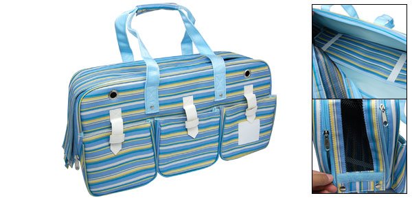 Stylish Pet Dog Carry Travel Carrier Tote Carrying Bag w/ Ventilation Mesh