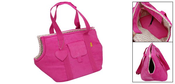 Girls Cotton Carry Basket Travel Carrier Tote Carrying Bag for Dog Pet Cat