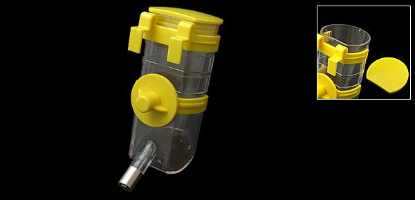 Dog Pet Gerbil Hamster Cage Water Bottle Feeder Waterer
