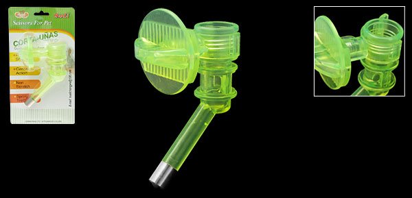 Cat Dog Pet Kelly Plastic Water Feeder Conduit