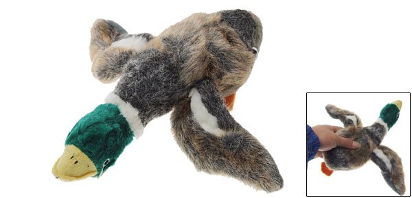Soft Squeaky Widgeon Sound Stuffed Plush Toy for Dog