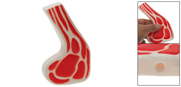 Vivid Pork Squeaky Dog & Cat Pet Chew Toy