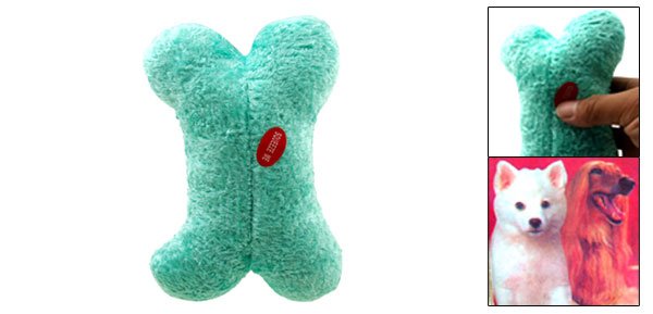 Fashion Interesting Beautiful Soft Plush Pet Use Green Doll Toy