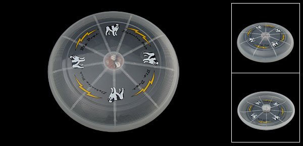 Colorful Flash LED Dog Discuit Lighting Dish Flying Frisbee
