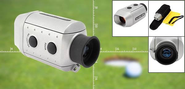 Professional Electronic Golf Range Finder Golf Scope Silver