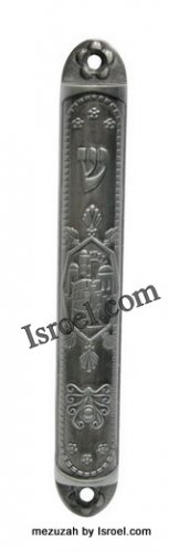 MEZUZAH MEZUZAH DEAL 28340 -MEZUZAH 12CM "MIGDAL DAVID",JUDAICA MEZUZA BY ISROEL.COM