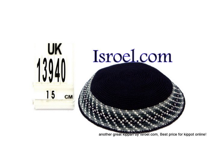 13940 -KIPPAH SRUGA ,kippah man, yarmulka kippahs for sale,klipped kippahs, kippah designs,KIPA