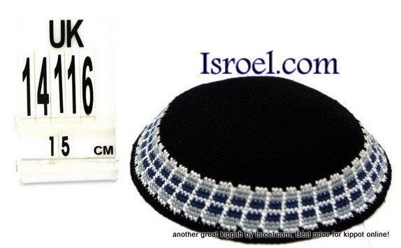 14116-CHEAP KIPPAHS,DISCOUNT KIPPOT,KNITTED KIPA, yarmulke kippahs for sale,designs A KIPPAH designs