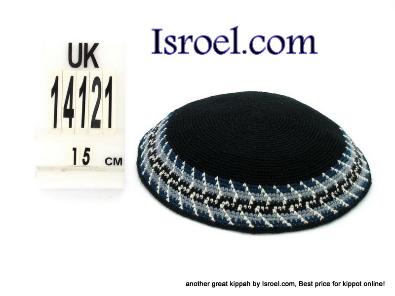 14121-CHEAP KIPA,DISCOUNT KIPPOT,KNITTED KIPA, yarmulke kippahs for sale,designs A KIPPAH designs