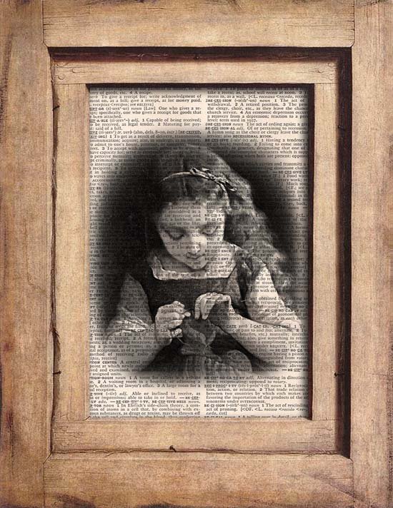 Vintage, Dictionary Page Print 0071