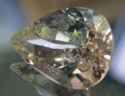 Genuine 12 x 9 mm Pear Shaped Aquamarine