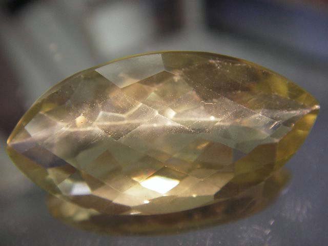 23.98 CT Fancy Marquise Style Lemon Citrine