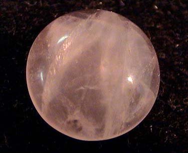 Set of THREE Rose Quartz Cabochons
