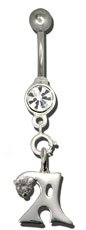 Very Cool Charm Holding Belly Ring