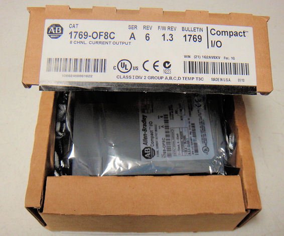 Allen-Bradley 1769-OF8C CompactLogix 8-Ch Analog Output Current Module