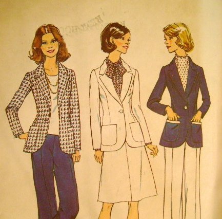 Vintage 1974 Sewing Pattern Simplicity 6803 Suit
