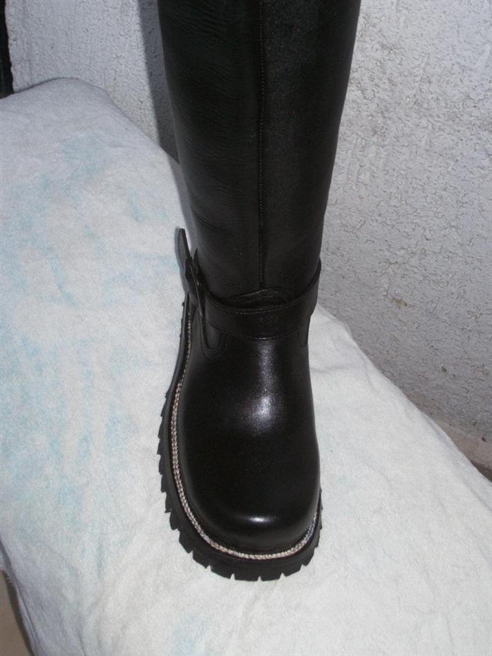 CUSTOM HARNESS BOOT 18 INCHES HIGH SHAFTS ANY COLOR