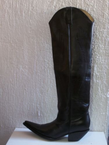 MEN # 9.5COWBOY BOOTS 22 INCHES TALL 2 INCHES HEELS k9