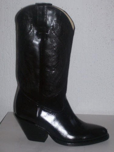 ROUND TOE COWBOY BOOTS 3 1/4 HEELS men SZ 10.5 sale 6