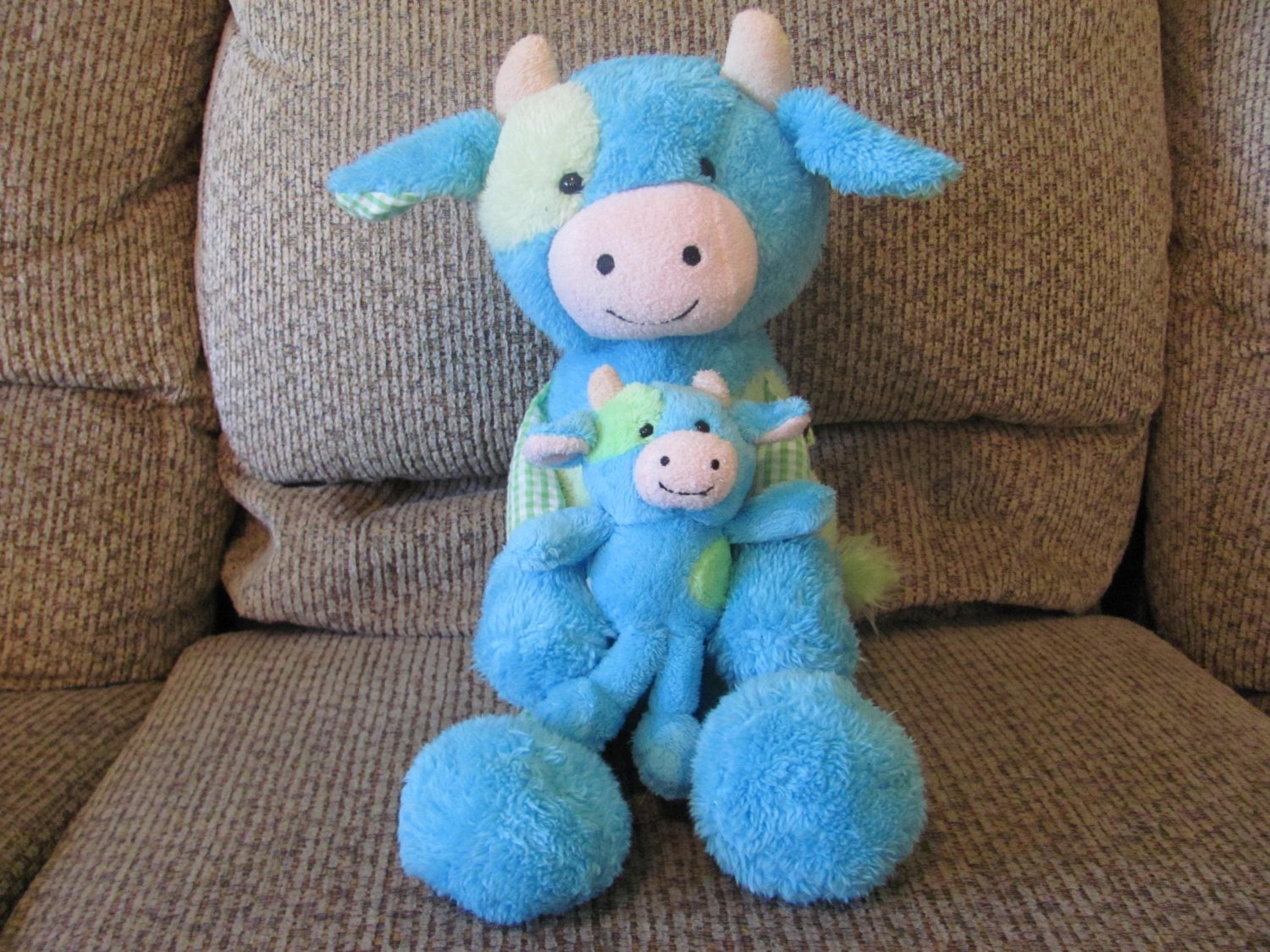 animal adventure stuffed animals cow