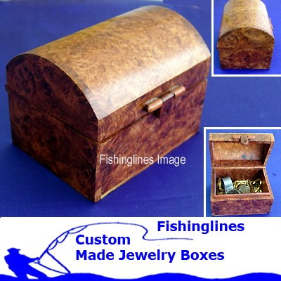 Exotic Macau Handcrafted Treasure Chest Jewelry Box – FREE Shipping WORLDWIDE