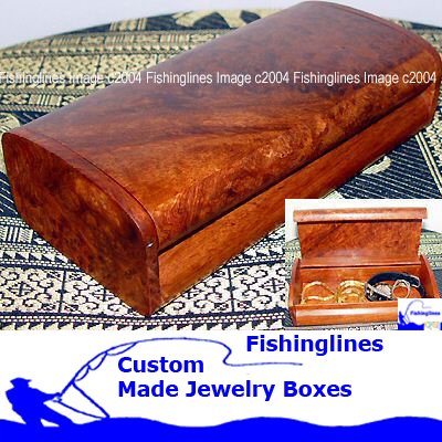 Exotic Macau Handcrafted LARGE ROUND Edged Jewelry Box â FREE Shipping WORLDWIDE