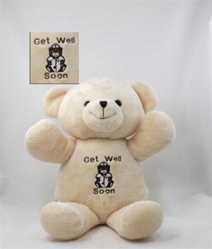 Blessing Buddies Get Well Soon Bear 14" Tall