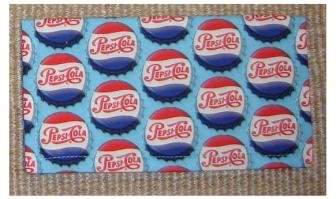 Checkbook Cover: Pepsi Cola Theme: Handcrafted