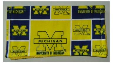 Checkbook Cover: University of Michigan