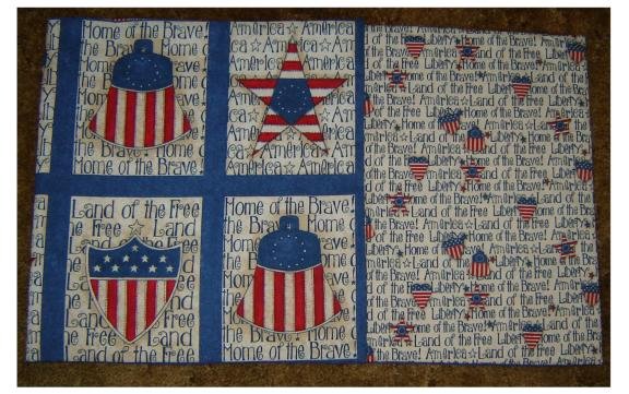 Table Runner: Reversible July 4 Patriotic Liberty Bell Themes