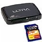 Ultra All-In-One USB 2.0 Flash Media Reader With Ultra 512MB 60x SD Card
