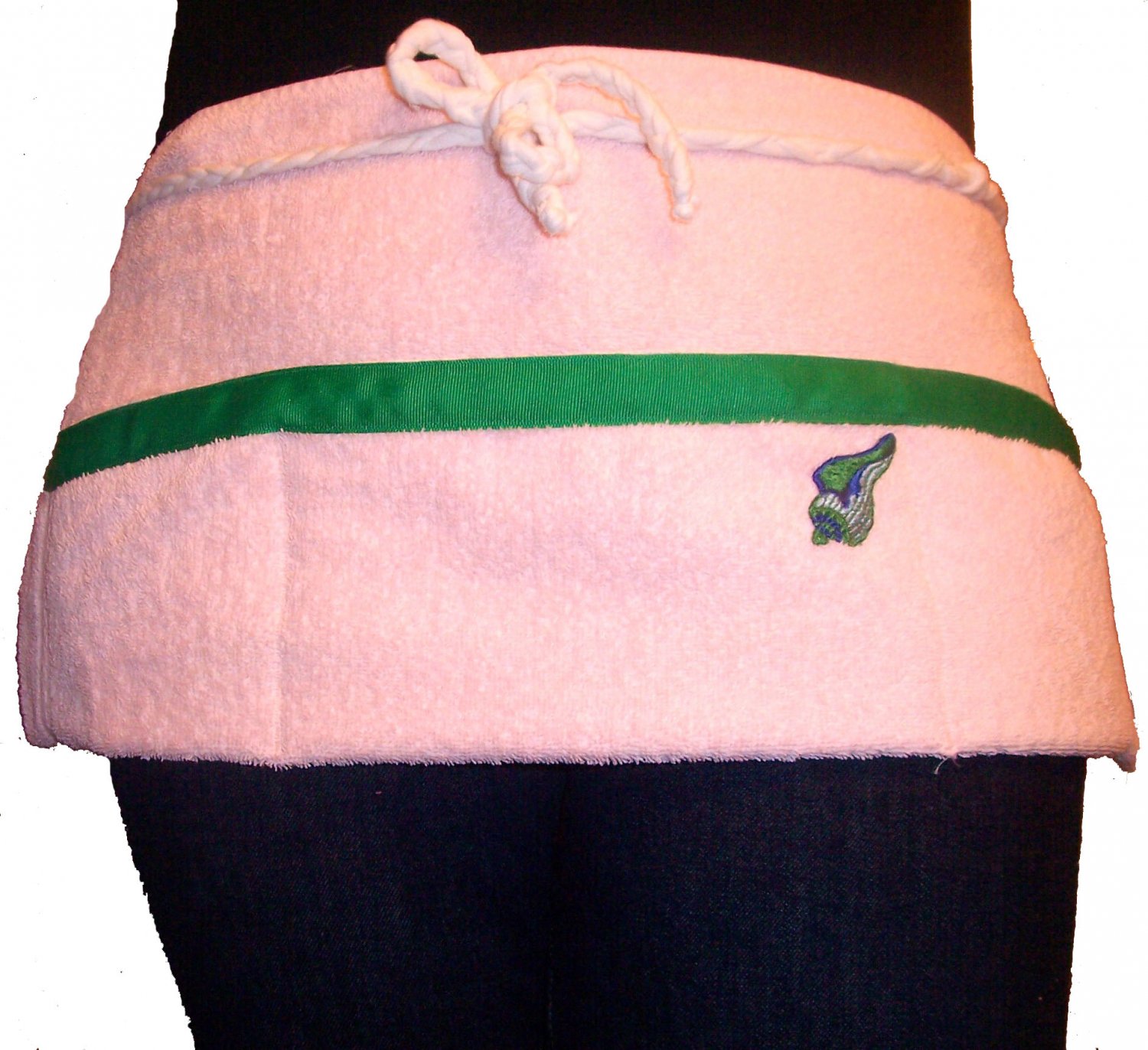 Pink Shell Apron