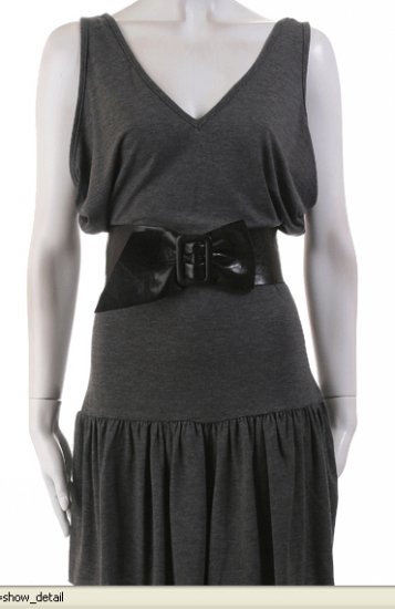 shirt dress grey large 12-14