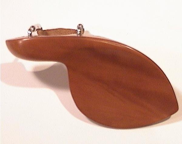 41208.F FLAMED Boxwood & Chrome Guarneri VIOLA Chinrest