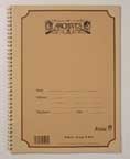 91010 Archives 6 Stave 64 page Spiral Book