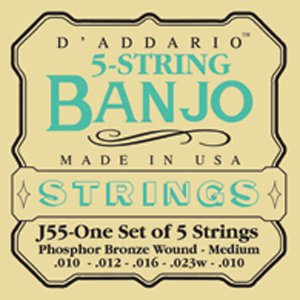 86500 D'Addario Banjo 5 String Strings