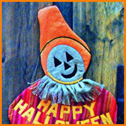 Halloween GOODIES BAG, Transfers, Banner, Wallhanging, Pumpkin Stem sewing pattern Butterick 5877