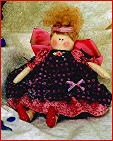 Doll 9 inch ANGELS - Buttons & Bows - The Kingwood Collection sewing pattern