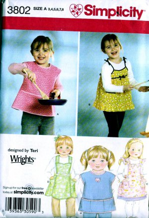 childs apron pattern on Etsy, a global handmade and vintage