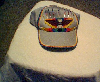 Handcrafted Beaded Ball Cap