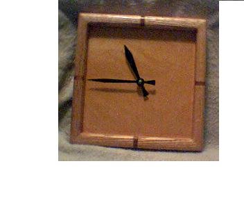 Handcrafted wooden clocks