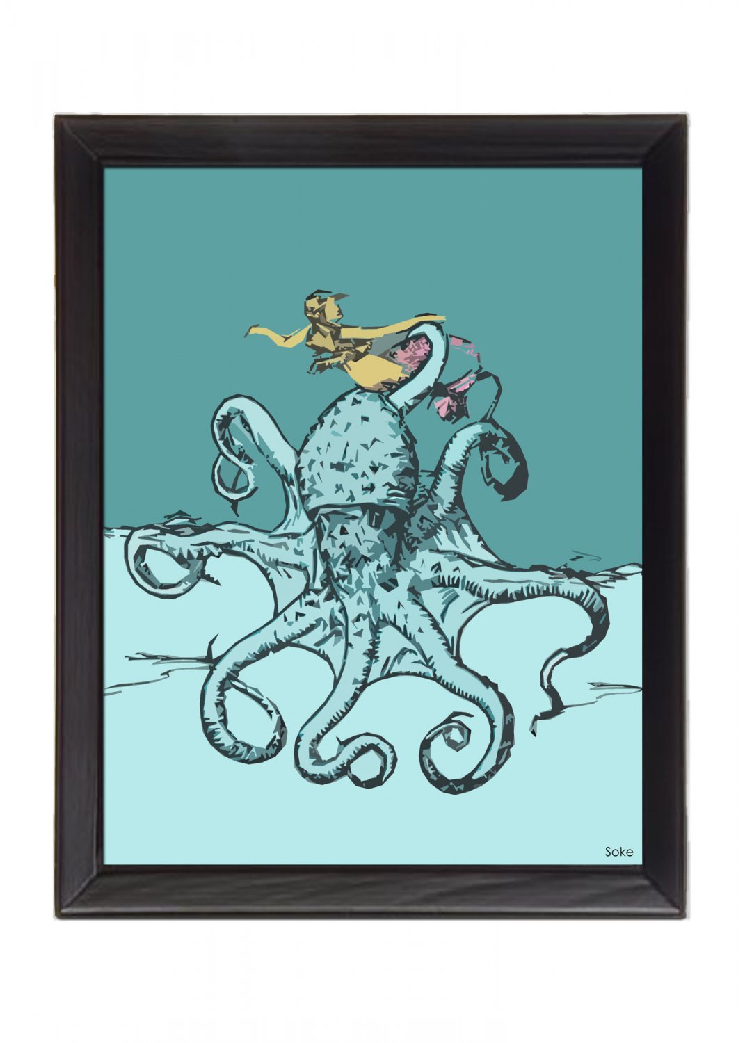 Love Mates 8x10 ART Prints WALL DECOR DONE BY ARTIST SoKe