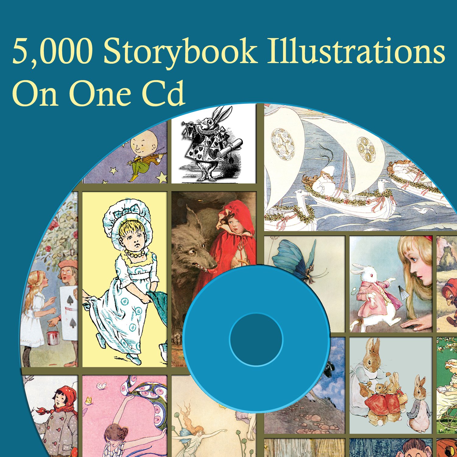 5000 VINTAGE CHILDREN'S ILLUSTRATIONS