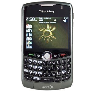BlackBerry Curve 8330 2.4" LCD Dual-Band CDMA Bluetooth 2MP Camera Smartphone