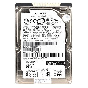 Hitachi Travelstar 80GN 80GB UDMA/100 4200RPM 8MB 2.5" IDE Hard Drive