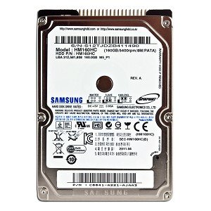 Samsung SpinPoint M5 160GB UDMA/100 5400RPM 8MB 2.5" IDE Hard Drive