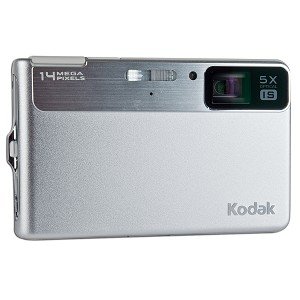 Kodak EasyShare M590 14MP 5x Optical/5x Digital Zoom HD Camera (Silver) - One Touch Sharing!